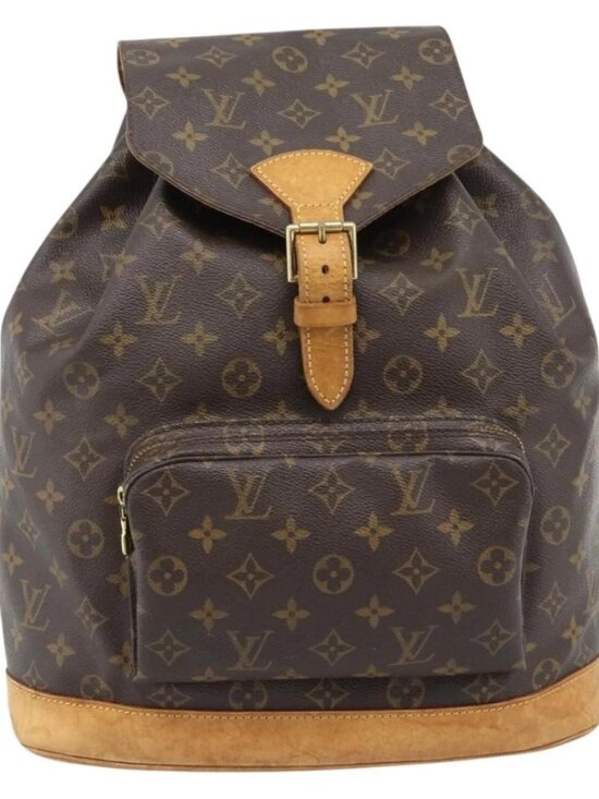 LOUIS VUITTON Monogram Montsouris GM Backpack M51135 LV Auth 185042 main image 5